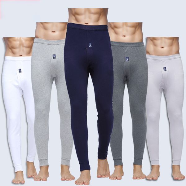 Roupa íntima masculina térmica por atacado inverno quente masculina e feminina leggings justas compridas calças elásticas masculinas 220927