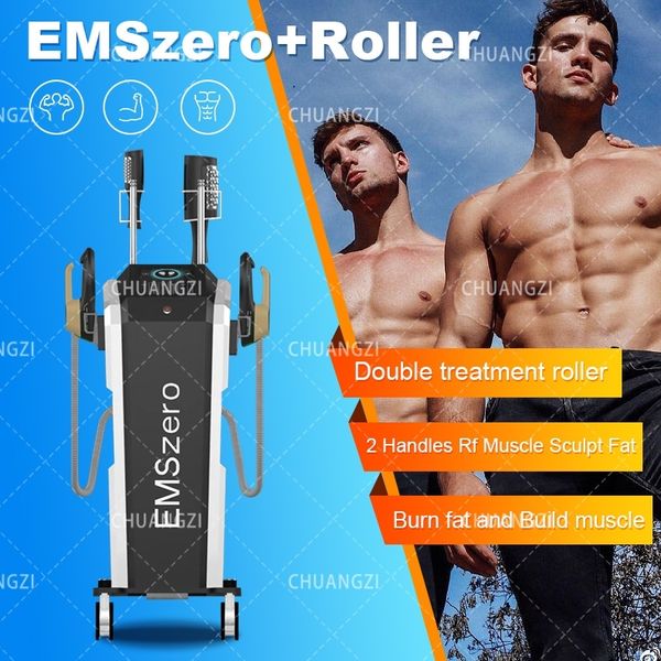 Neues DLS-Design 5000W Rollen RF-Ausrüstung 14 Tesla DLS-EMSzero RF-Körper, der Verkauf EMSLIM Neo-Maschine für Fitnessstudio-Schönheitssalon abnimmt