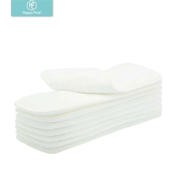 Fraldas de pano soltar happyflute lavável reutiliza baby fralf inserts microfiber 3 camadas 220927