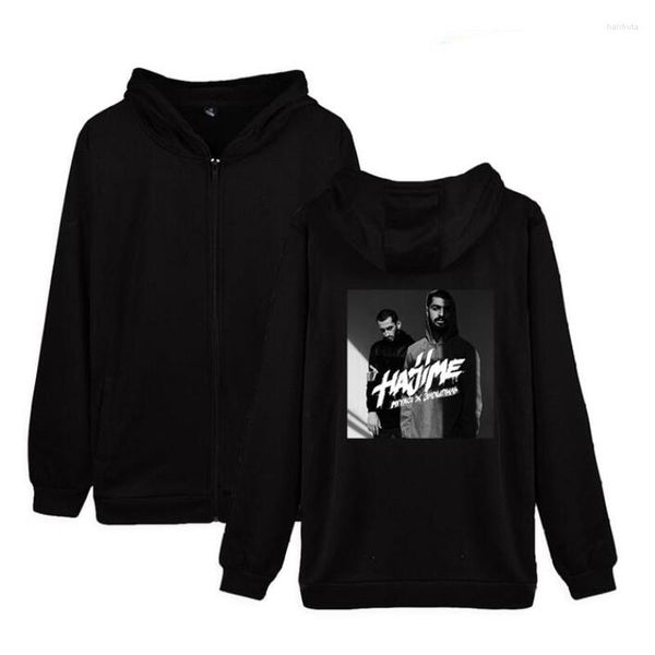 Erkek Hoodies Kış Erkek Ceketler ve Katlar Hajime Miyagi Andy Panda Zip Up Hoodie Y2K Street Giyim Hip Hop Uzun Kollu Fermuar Kapşonlu