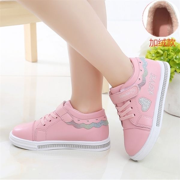 Sneakers Scarpe per bambini Ragazza Bambini Sport Running Pelle Mesh impermeabile Ragazzi Sneaker Teen Brand School Trainers 220928