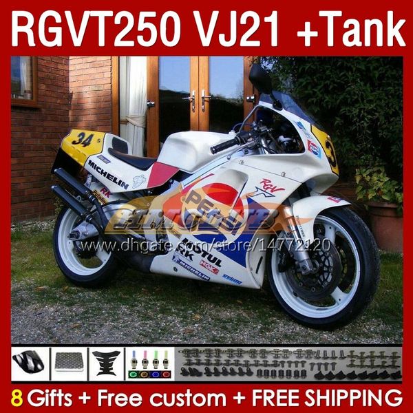 Общеизменный комплект для Suzuki RGV250 SAPC VJ21 RGVT250 RGV-250CC 88 89 Bodywork 159NO.0 RGVT-25