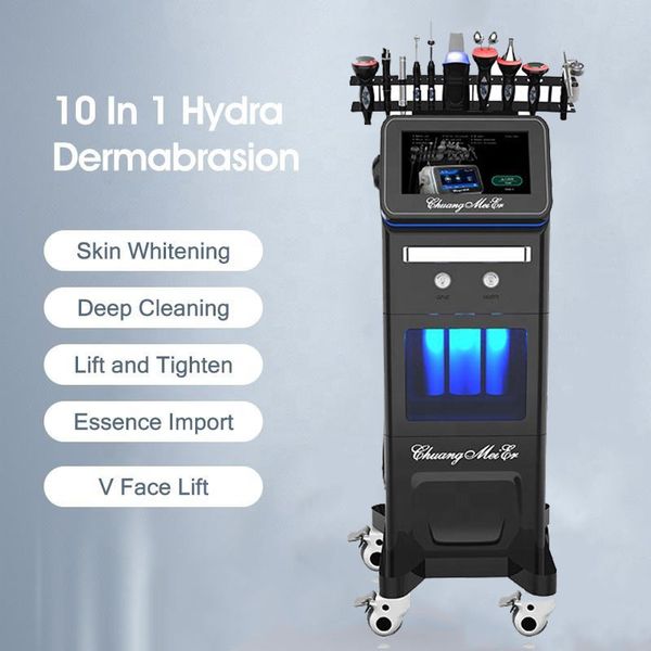 Sıcak Satışlar Su Su Dermabrazyon Hydra Makinesi Siyah Kırığı Çıkarma Oksijen Yüz Makinesi