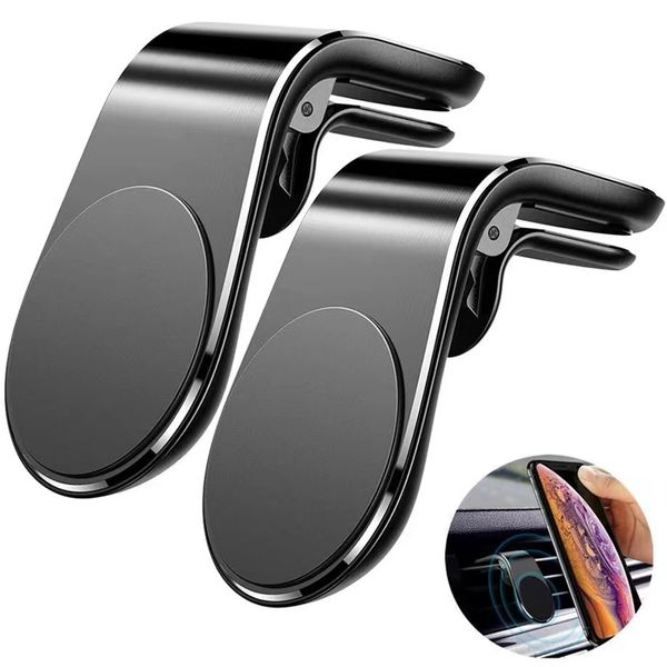 Universal Auto Telefon Halter Magnetische Air Vent Clip Für iPhone 14 Samsung Magnet GPS Handy