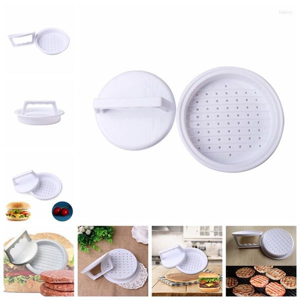 Stampi da forno Stampo per pressa per hamburger Pratico accessorio da cucina Grill Maker Hamburger Manzo Cottura in plastica