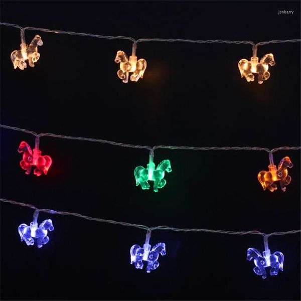 Strings Bateria operada 10 20 40LEDS 1,2m 2,5m 5m Férias leves Natal DIY LED CANTELA EL LAMP LIGHT GARDEN LUZES