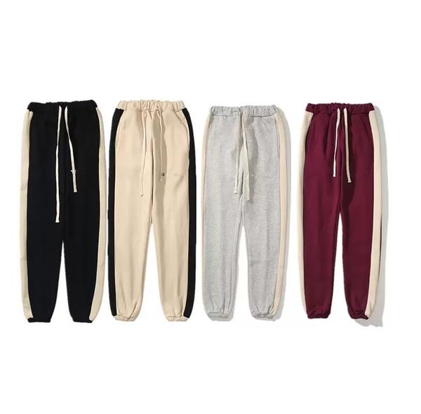 Pantaloni da jogging 3M riflettenti vintage di ALTA QUALITÀ ESS Pantaloni sportivi da uomo e da donna tendenze moda designer Pantaloni Lettera Ricamo High Street Sport Fitness all'aperto