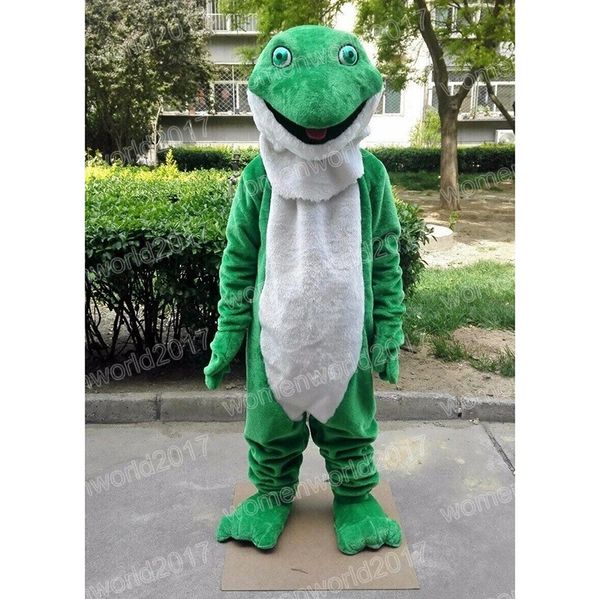 Halloween Snake Mascot Costume Simula￧￣o de desenho animado Roupa de car￡ter de car￡ter de adultos roupas de natal vestido de fantasia para homens para homens mulheres