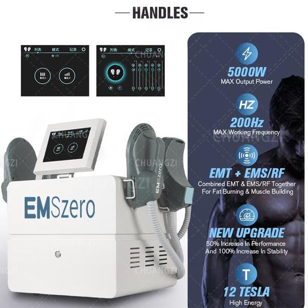 Прибытие 5600 Вт целлулит EMS Sculpting Slimbing DLS-EMSLIM NEO MACHINE EMS EMS стимулятор мышц