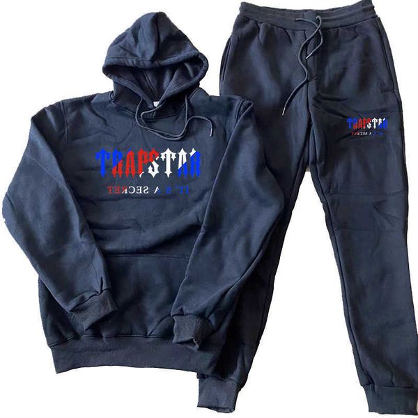 Erkek Trailsits Sonbahar Kış Moda Erkekler Kadın Spor Takımları Lette Baskı Hoodie Çiftleri Trailsuit Pamuk Sweatshirt Sweatpants 2 Parça Set G220927