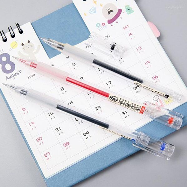 PCS/lot Farbige Gel Stifte Für Büro Schriftlich Zeichnung Schule Material Kawaii Schreibwaren Shop Liefert Bunte Stift 040189