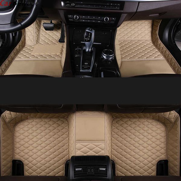 Tapetes de piso de carpetes para Jaguar XF 2018-2019 XE 2015-2019 Acessórios Alfombrrilas Coche Tapetes para Carpet tapetes R230307