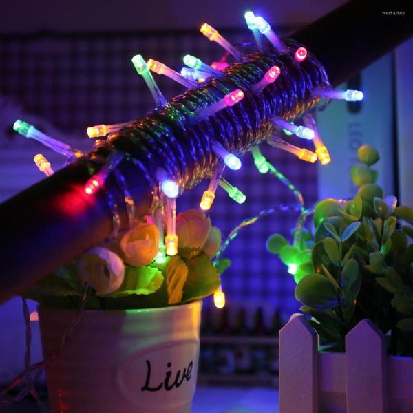 Strings Colorful Sky Star 80 LED Light String Fairy Holiday Lamp Bottiglia impermeabile Festa di Natale Matrimonio Negozio di abbigliamento Decorazioni romantiche