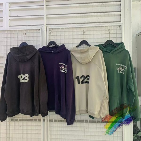 Herren Hoodies Sweatshirts Vintage Puff Print RRR123 Hoodie Männer Frauen 1 Qualität Schönes gewaschenes RRR 123 Kapuzenpullover 220929