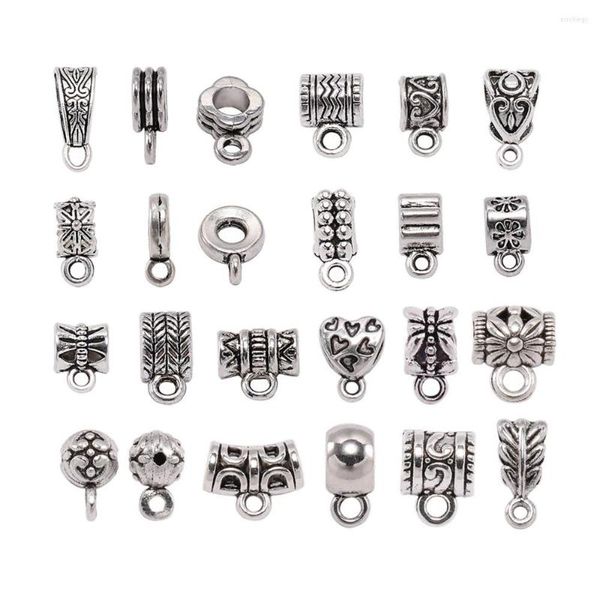 Perle 20pcs/lotto clip antico cauzione con filo crasplace connettore per i risultati di produzione di gioielli forniture fai -da -te