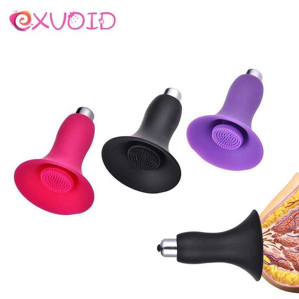 Artículos de belleza EXVOID Pezón Chupando Clítoris Estimular Bala Vibrador Masajeador de Senos Succionador Vibradores para Mujer Oral sexy Juguetes Mujeres