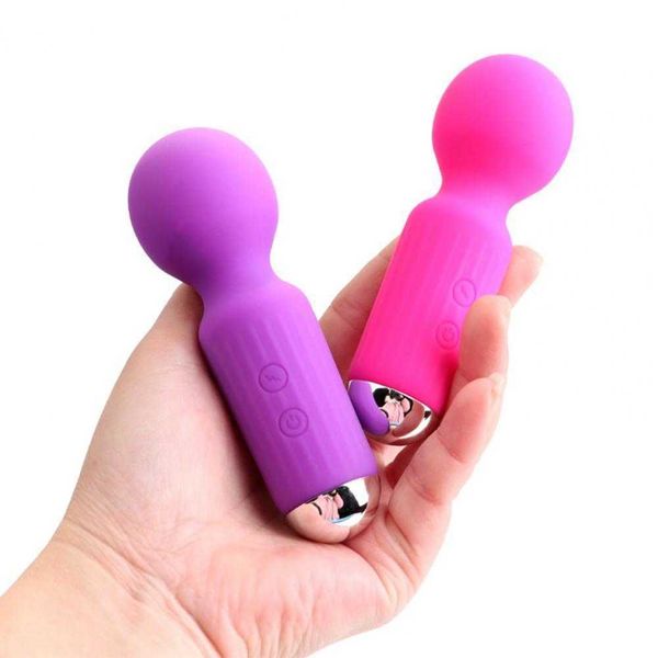 Beauty Items Leistungsstarker Vibrator, starke Vibration, kontinuierlicher Orgasmus – sexy Spielzeug, 10 Modi, Stabmassagegerät für Mädchen