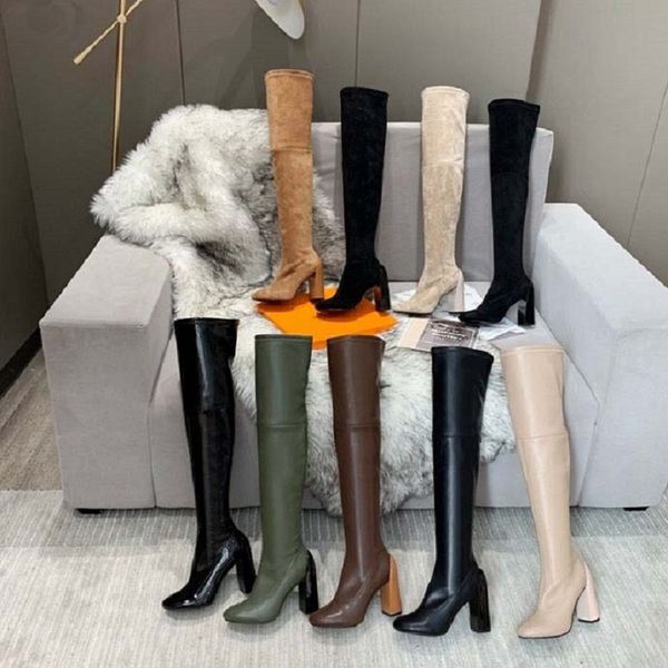 Botas de grife, marca de luxo, Botas de couro genu￭no Martin Booties Torno