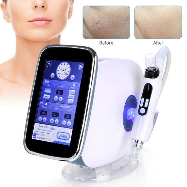 Pistola de mesoterapia EMS sem levantamento de rosto de agulha para apertar a pele de sal￣o beleza meso RF Machine anti -envelhecimento Photon Beauty Instrument