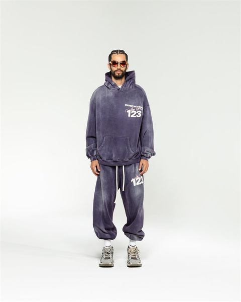 sweatpants and hoodie set plus size pants rrr123 batik gevşek eşofman büyük boy erkek pantolon unisex ağır %100 pamuk kadın erkek joggers