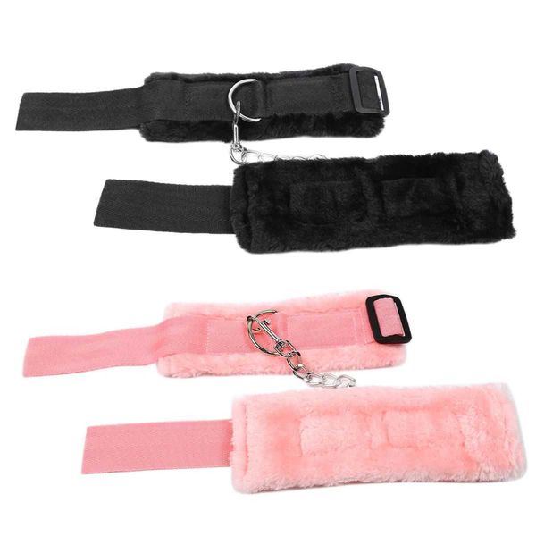 Articoli di bellezza Manette sexy di peluche di alta qualità Giocattoli per adulti Giochi Accessori esotici Prodotti erotici Negozio di coppie Polsini per