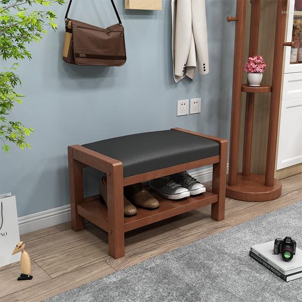 Deposito di abbigliamento Organizzatore di lusso Scarpiere Cucina in legno Moderno Sedile a cremagliera Mueble Entrada Recibidor Mobili d'ingresso OC50XG