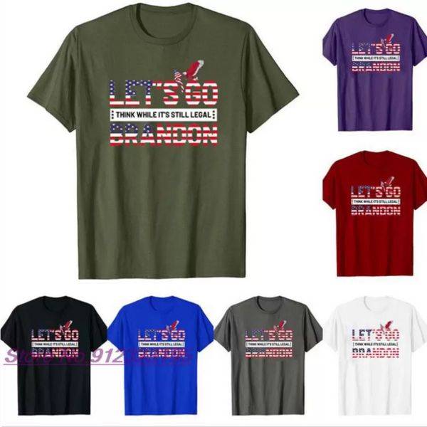 Vamos l￡, Brandon Conservative US Bandle T-shirt Print Men and Women Sleeved Tee Clothing 929