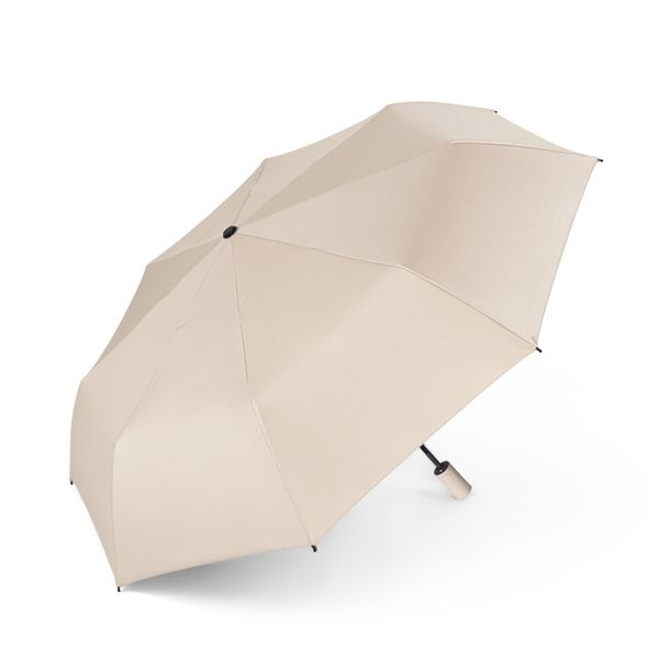 Regenschirme Vollautomatischer Regenschirm Einfache Damen Sonniger und regnerischer Dual-Use-Sonnenschutz Sonnenschutz Sonnenschutz Faltschrumpfung Anti-Wind Ins 220929