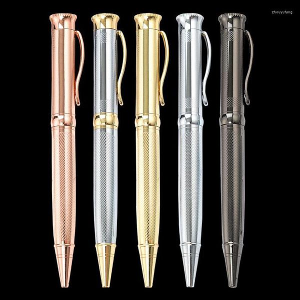 Высококачественный бренд Metal Ballpoint Pen Luxury Business Mean Пишет день рождения подарок 2 Отправить