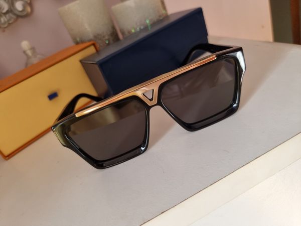 HOT 1.1 Millionaires Sunglases homens mulheres quadro completo Vintage designer MILLIONAIRE 1.1 óculos de sol homens MILLIONAIRE Black Logo Made in Italy1165