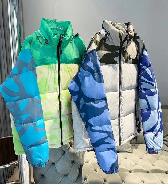 Мужские стилистые покрытие Parka Winter Jacket Мода Мужчины Женщины Оверловая куртка вниз по женской верхней одежде причинно-приводичная