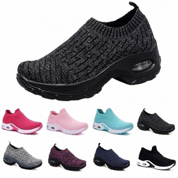 Scarpe casual Scarpe da ginnastica da uomo Scarpe di tela Scarpe da ginnastica sportive Runner 35-42 Bianco Nero Rosa Senza lacci Traspirante Confortevole