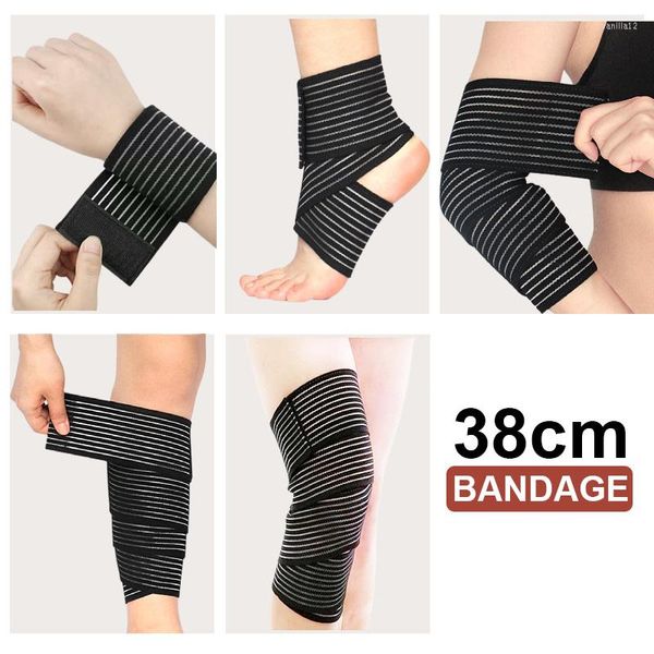 Handgelenksunterstützung Baumwoll Elastizität Verband Wachmann Hand Sport Armband Fitnessstudio -Klammer Klebeband Arthritis Bandgürtel Sicherheit Sicherheit