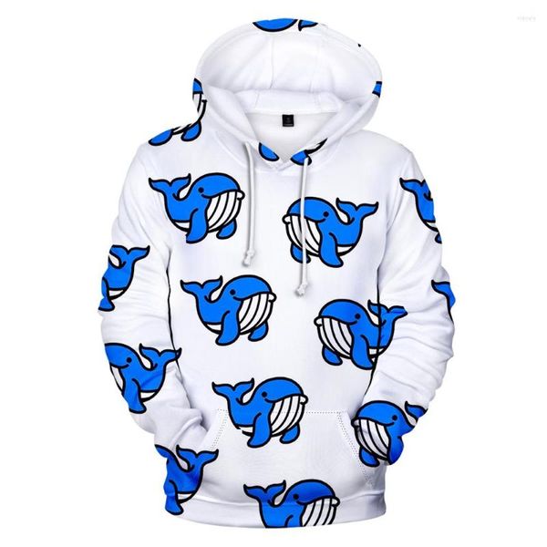 Felpe con cappuccio da uomo Fashion Design Cartoon Print Felpa con piccoli animali Abbigliamento uomo/donna Cute Kids 3D Pullover Hip Hop Harajuku