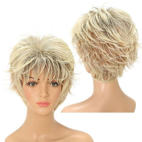 Moda Fluffy Wigs Hair Short Ladies Supply Factory Wholesale