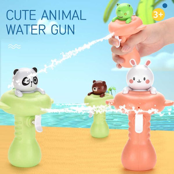 Brinquedos de banho de bebê Toy Bathing Toy Kids Filme Fropo Coelho Panda Spray de água de sprayler Banheiro Sprinkling Submissura Toys de água para crianças Presente Smal T220930