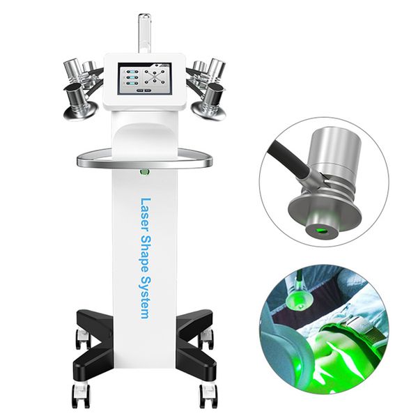 Equipamento profissional não invasivo Equipamento de laser Remoção de gorduras 6D Máquina 532 Sistema de célula de queimação verde e verde Sistema de escultura corporal do sistema