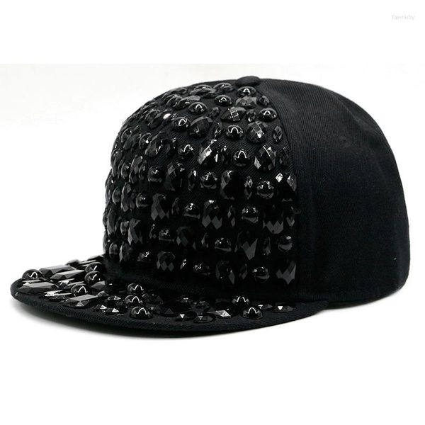 Ball Caps Kagenmo Cool Fashion Hat Hiphop Unisex Nightclub Show Men Men Dance Dance Women Flat Brim Hip Hop