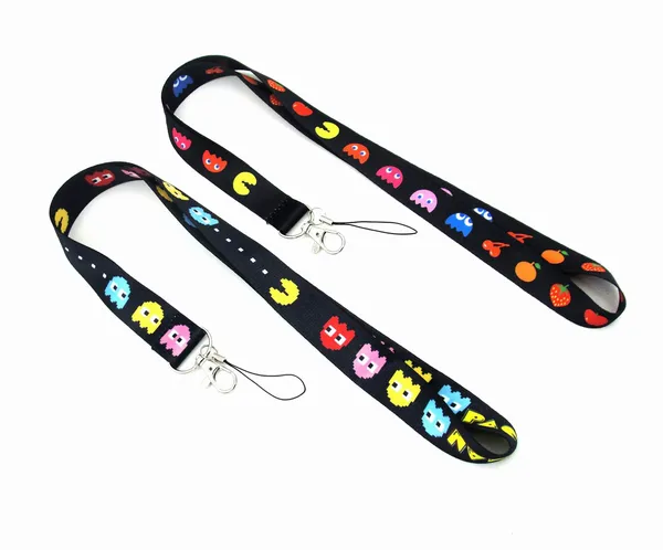 Großhandel Mobiltelefongurte Charms 20pcs Spiel Cartoon Mobile Lanyard Key Chain Id Card Hänge Seilschlange Necks Anhänger Geschenke 2022 #003