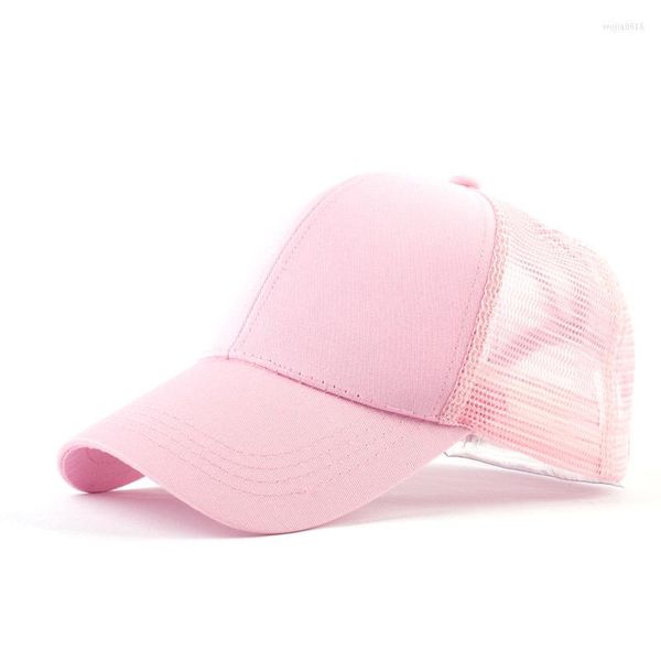 Caps de bola verão feminino Baseball Cap casual lady esportes abertos boca vermelha cáqui branco chapéu preto preto