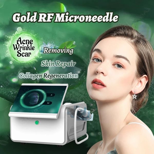 Articoli di bellezza Vendite calde Microneedling facciale Rf Rimozione delle rughe Macchina per micro aghi frazionari per lifting facciale