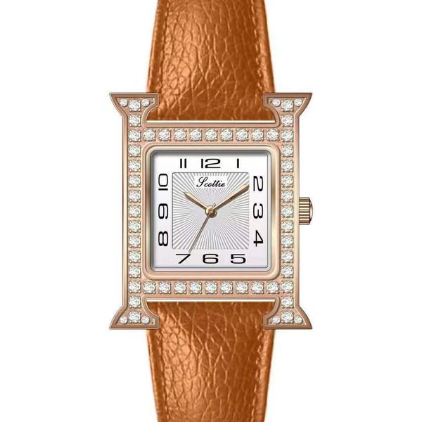 Роскошные женские часы Designer Fashion Watch Trend Prettangle 2022 Подлинные часы Ladies Full Diamond Waterproper Quartz Women Watch Fgg