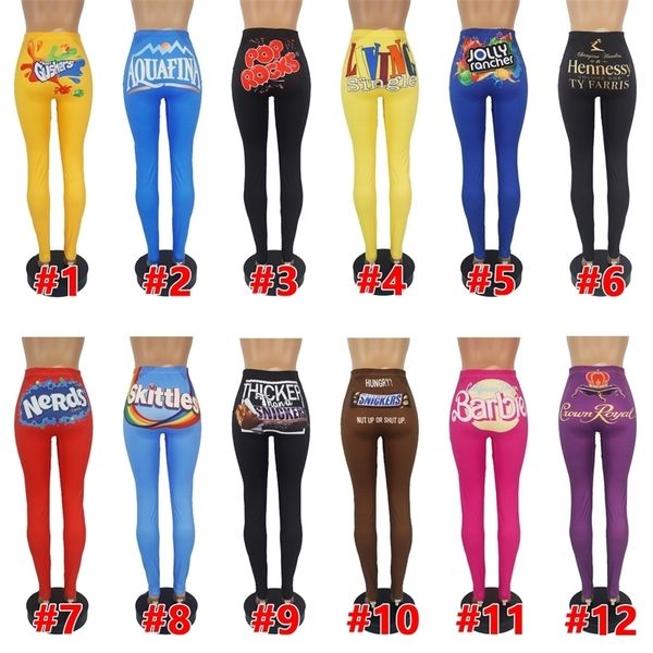 Designer Femmes Collants Imprimé Leggings Femmes Yoga Pantalon Sexy Mince Personnaliser Motif Taille Haute Multi Couleur Pantalon