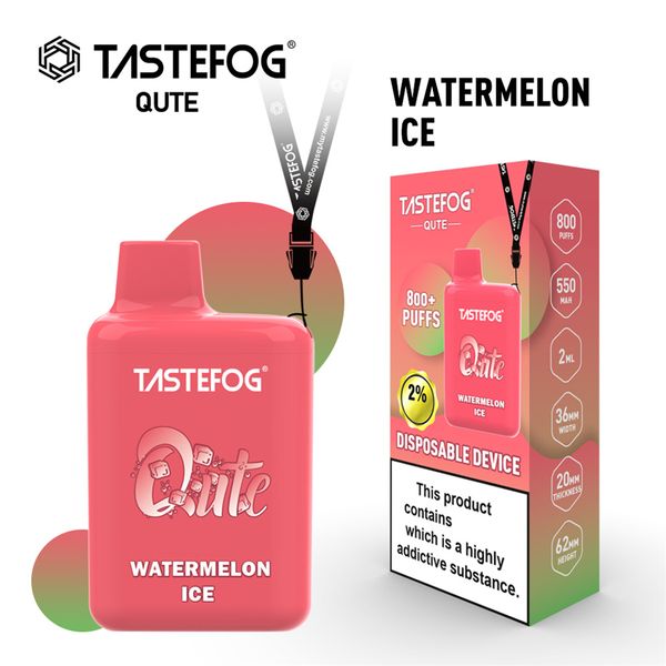 PUFFS Flex 800 Hits одноразовые комплекты устройств для капсул Vape Tastefog Qute 2% электронная сигарета 800 Puffs bar XXL CE RoHS TPD Версия Vapes 15 вкусов на складе