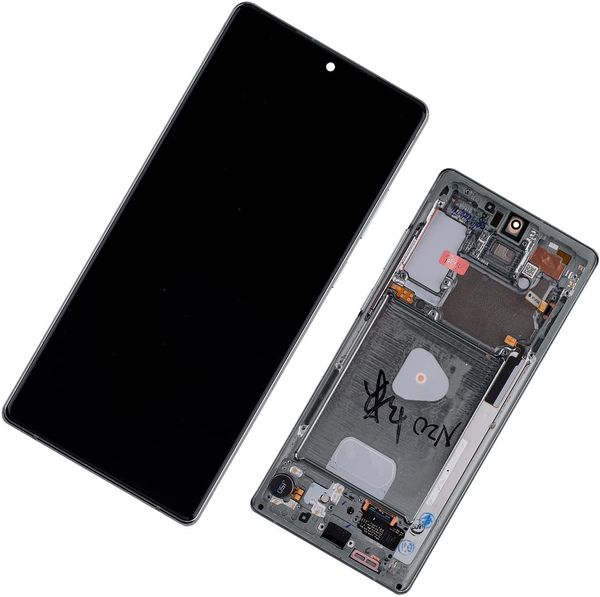 OEM-Display für Samsung Galaxy Note 20 LCD N980 Bildschirm Touch Panels Digitizer Montage AMOLED mit Rahmen