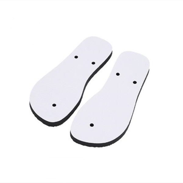 Sublimação em branco chinelos de chinelos criativos Sapatos de praia Transferência de calor Slippers internos Novos casos de estilo DIY sandálias B6