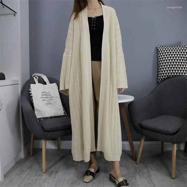 Maxi Cardigan Mulheres grossas grossas blusas de tamanho grande revestimento Japão