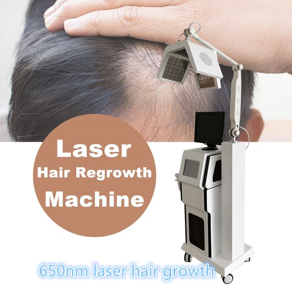 Macchina dell'ozono ad alta frequenza dello spruzzo dell'ossigeno di restauro di crescita dei capelli del laser a diodi rossi di fototerapia