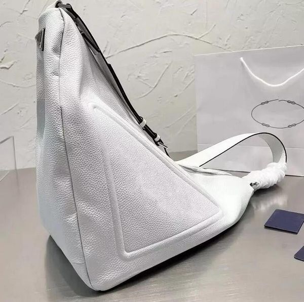 Bolsas de grife femininas bolsas de ombro crossbody bolsas de moda bolsa de marca triângulo bolsa de couro senhora bolsa de mão masculina carteira