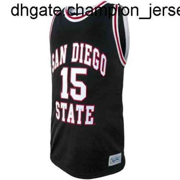 Yeni Mallar Ucuz San Diego Eyaleti Aztekler Kawhi Leonard Retro Markalar Erkekler Siyah Oyunu Jersey Yelek dikişli Basketbol Formaları Yelek Gömlek